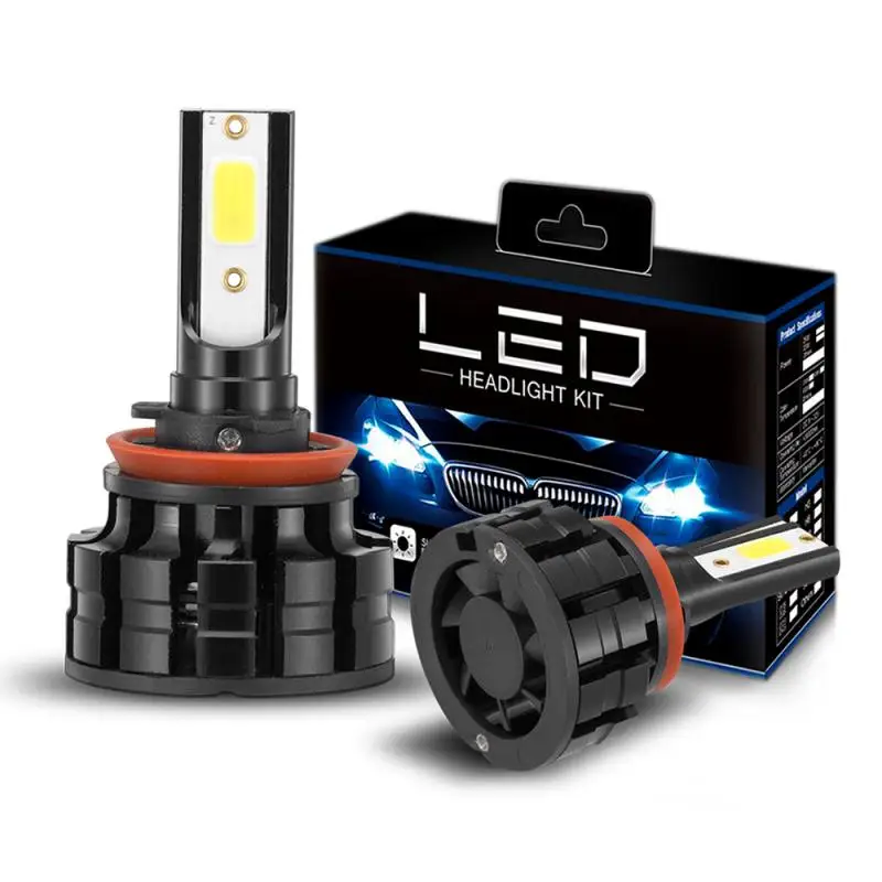 

2PCS 40W 2100LM H4 H11 H13 Car LED Headlight Bulb Fog Lamp H7 H11 H8 9005 9006 H1 6000K Car LED Headlight Kit Super Bright