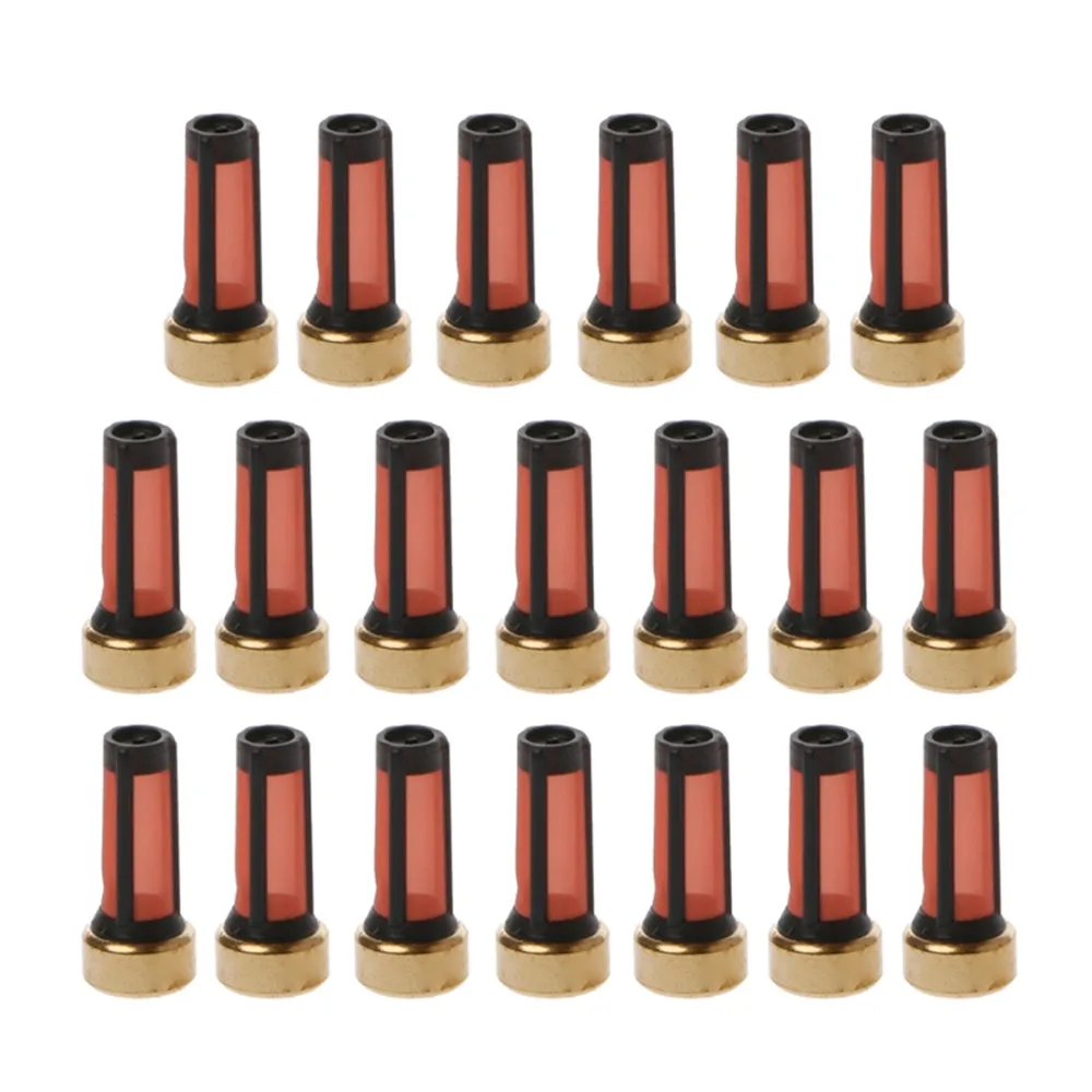 

20 Pcs Fuel Injector Micro Basket Filter For Audi BMW GMC Injector Repair Kits High Quality And Practical