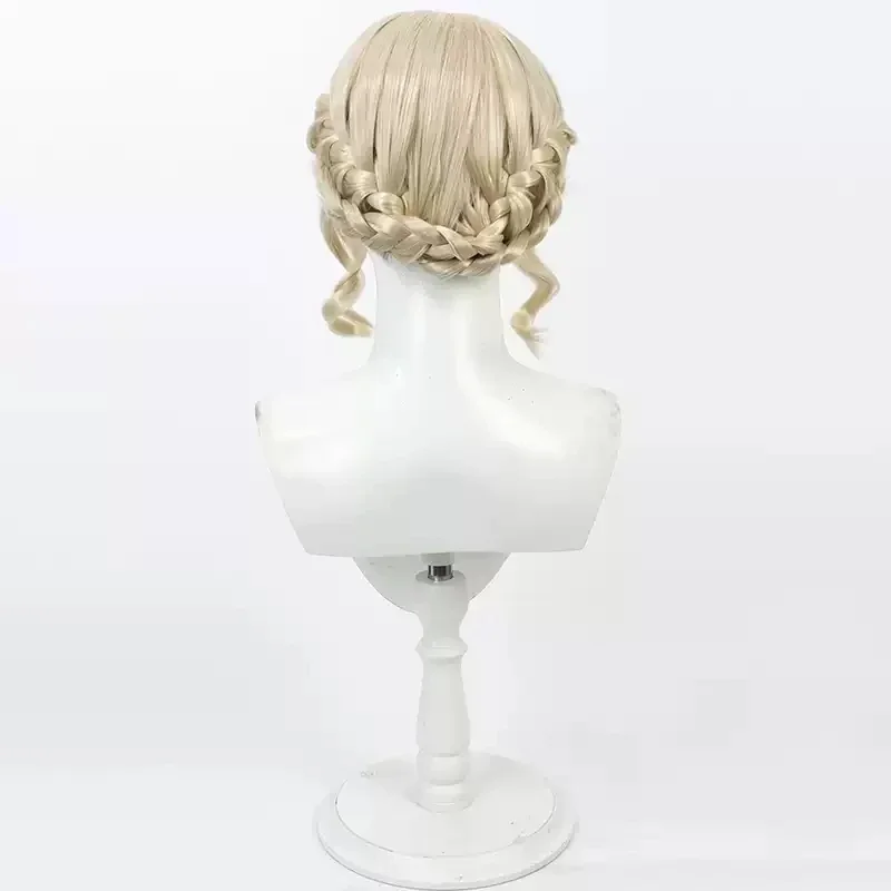 Аниме Delicious In Dungeon Thistle Косплей Парик Лоunatic Волшебник Золото Термостойкие