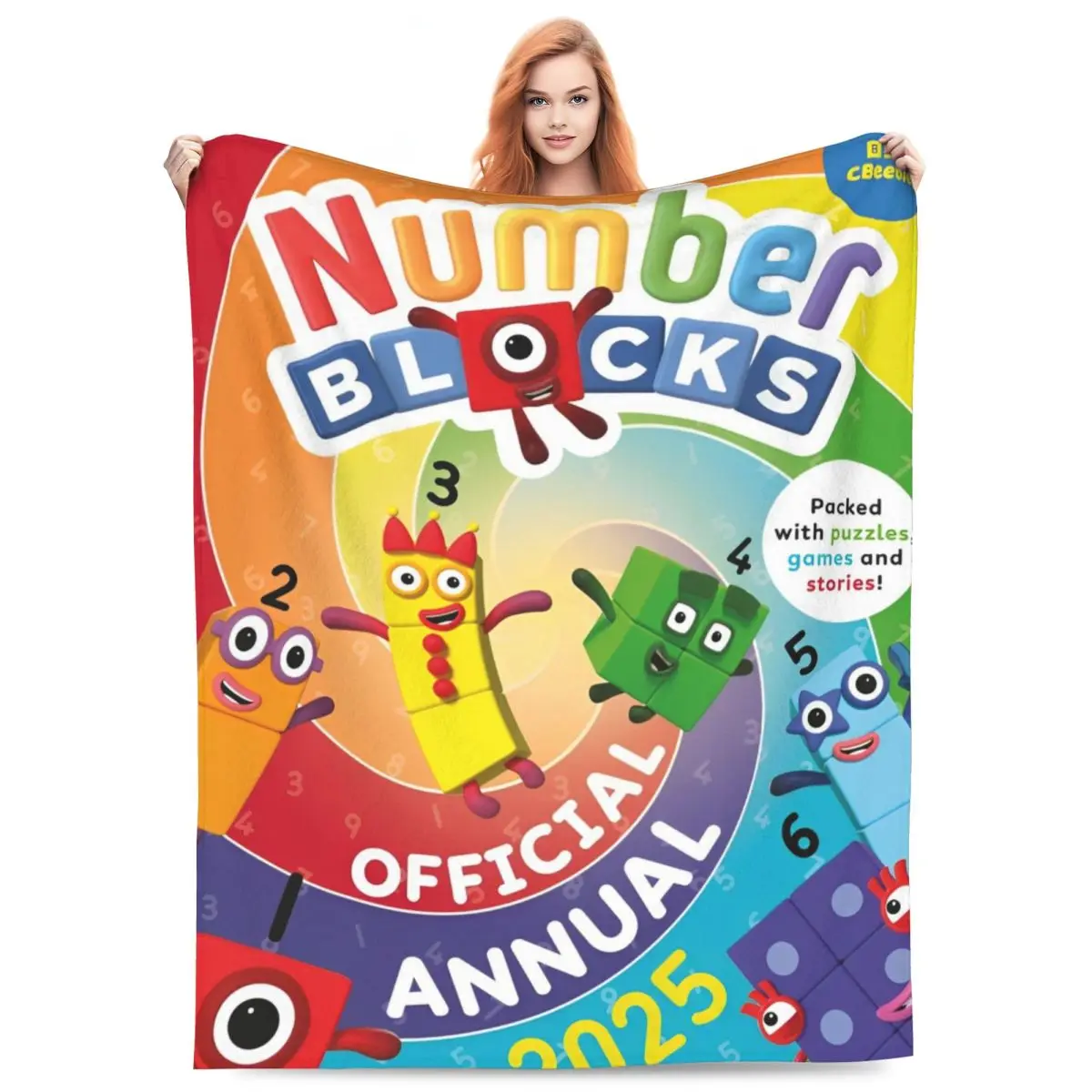 Супер теплые одеяла для путешествий и офиса N-Numberblocks-s постельное белье с героями