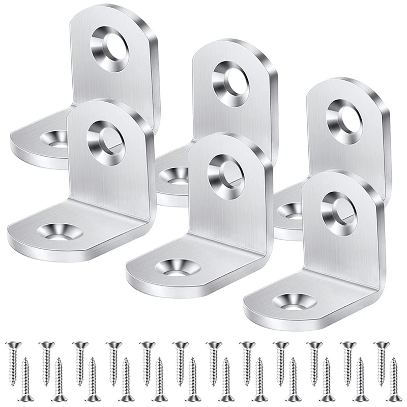 

L Bracket Corner Brace, Duty Joint Right Angle Brackets, Stainless Steel Corner Brackets