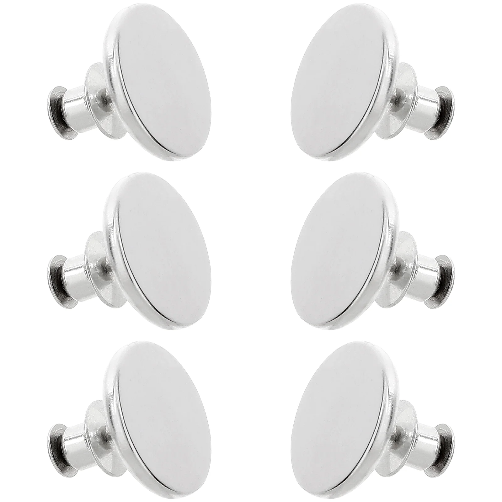 

3 Pairs Anti Light-leakage Stainless Steel Premium Curtain Magnetic Buttons Curtain Magnetic Closures Magnetic Curtain Clips