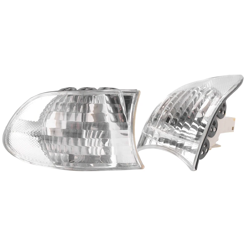 1 пара прозрачных угловых габаритных огней парковочные огни для BMW 7-Series E38 1999-2001