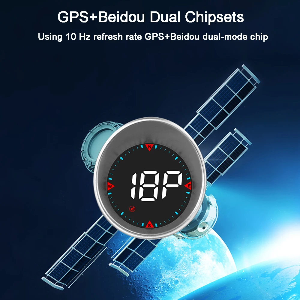 Фото OBDHUD G5 GPS HUD Спидометр дисплей на борту компьютера автомобильные цифровые гаджеты автомобильные электронные аксессуары для всех автомобилей №5