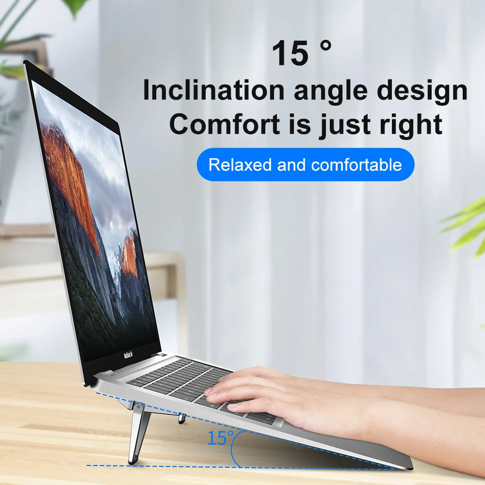 1 pair portable foldable mini cooling bracket laptop stand accessories suporte notebook for macbook universal desktop holder new free global shipping
