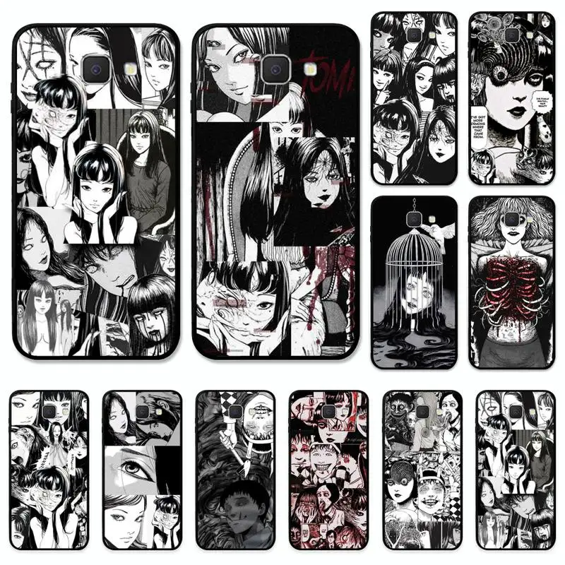 

Anime Junji Ito Terror Horror Phone Case for Samsung J 2 3 4 5 6 7 8 prime plus 2018 2017 2016 core cover