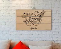 personalized calligraphy mom design authentic wooden pallet tablo 1