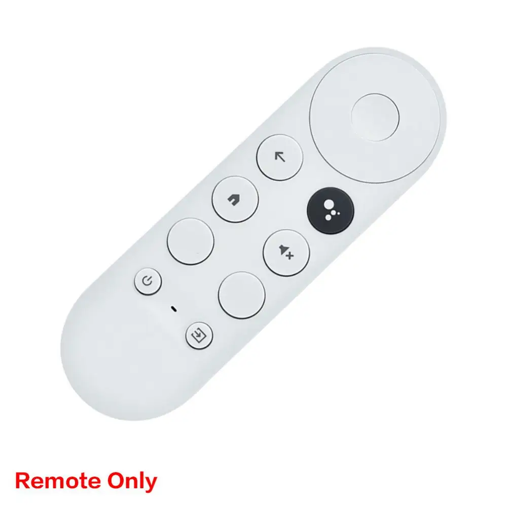 

Обновленный голосовой пульт дистанционного управления Bluetooth для 2020 Google TV Chromecast 4K Snow G9N9N, сменный пульт дистанционного управления (только пул...