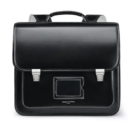 Японский ортопедический рюкзак из ПУ кожи для детей школьные ранцы книг девочек