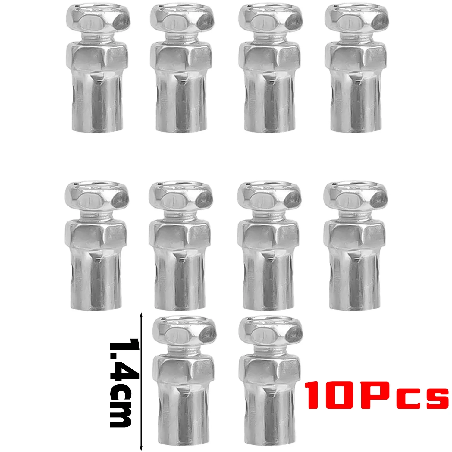 

10-30 шт., фиксатор троса дроссельной заслонки, фиксатор троса, регулировка пряжки, винт, крепеж, серебристый металл для мотоциклов, велосипедов