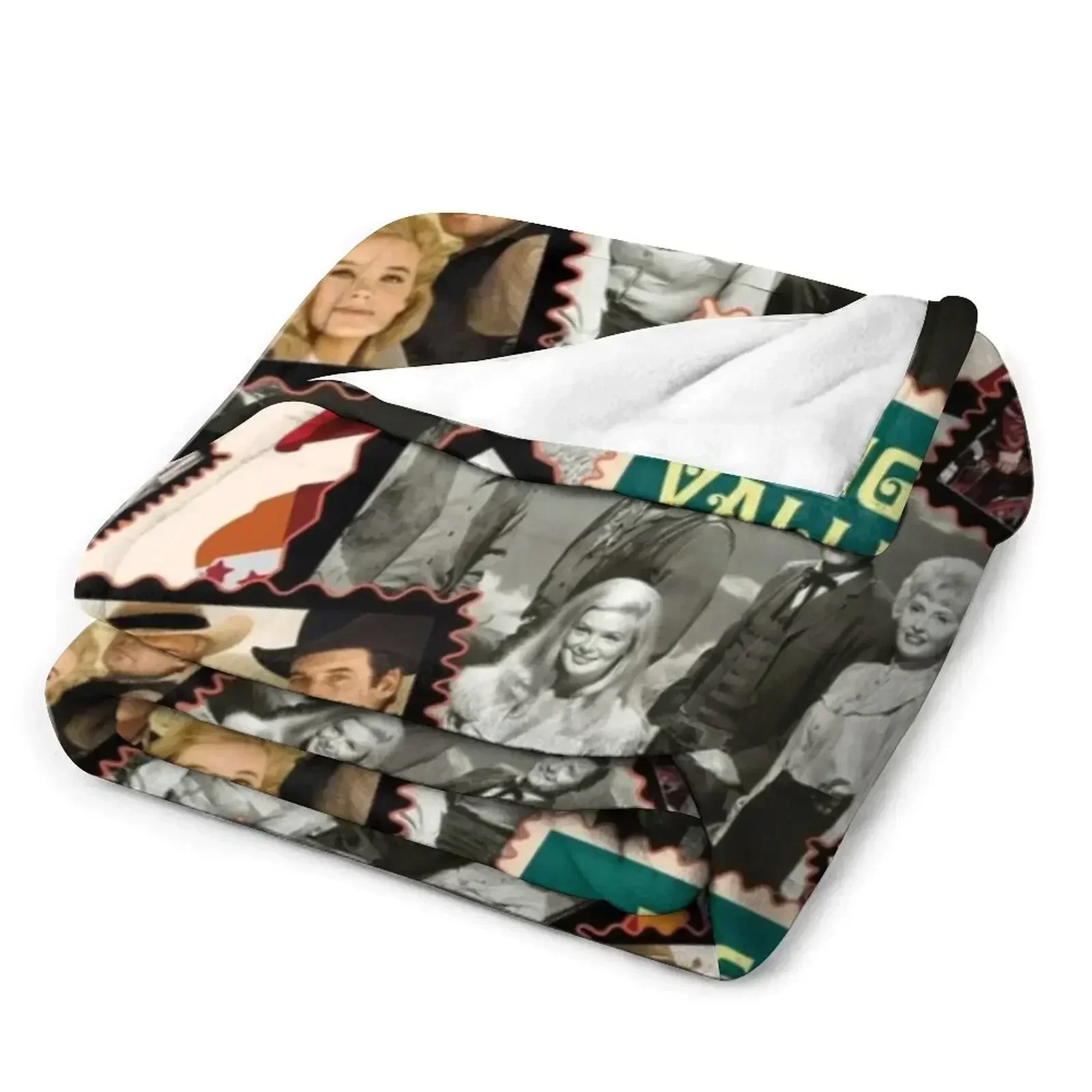 Большая долина Ранчо Баркли на Диком Застере серия 1960-х годов Пледы Зимние