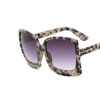 oversize square sunglasse for women 2022 vintage t design frame sun galsses men luxury brand black shades uv400 oculos de sol