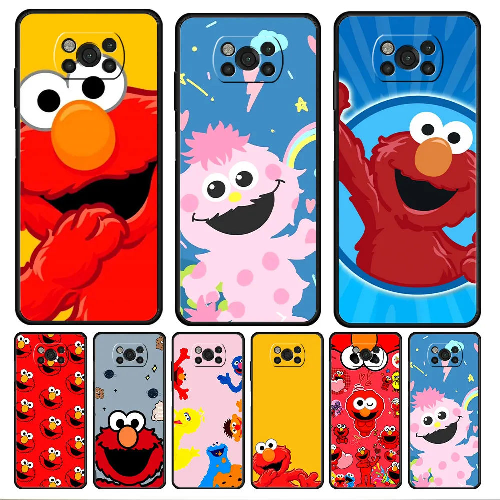 

Celular Coque Cases Full For Xiaomi POCO X3 NFC M3 10T 9T X4 F3 M4 Pro 5G 11T MI 11 lite F4 GT Sesame Street