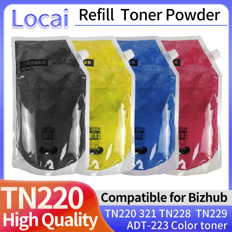 Тонер для принтера Konica Minolta TN220 TN321 TN228 TN229 ADT-223