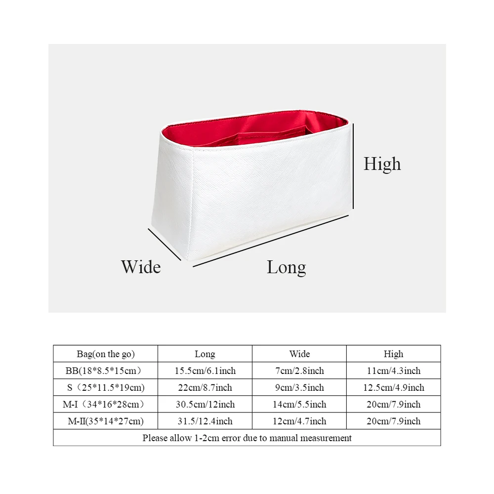 Вставка-органайзер для бумажного кошелька Dupont подходит сумки LV ONTHEGO маленькая