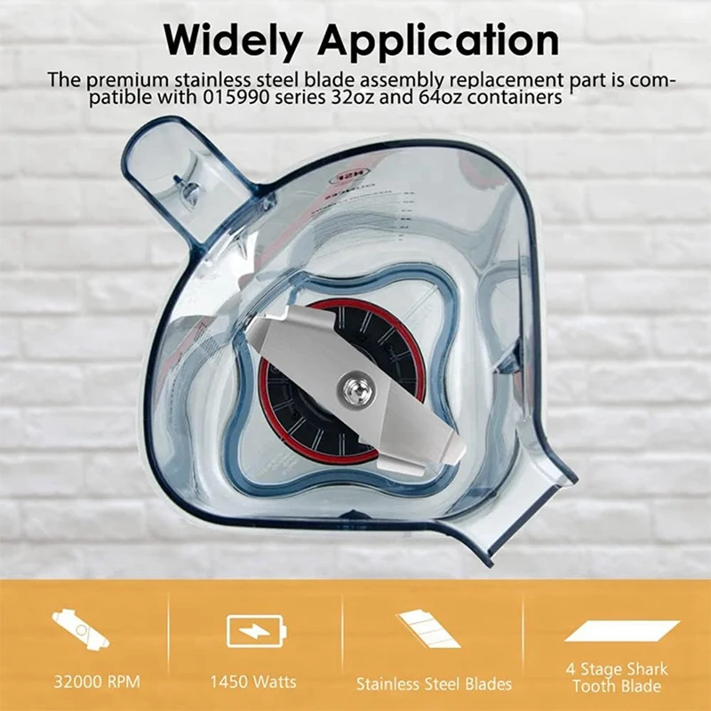 Запасная часть лезвия блендера для Vitamix 15990 лезвие в сборе контейнеры на 64 и 32