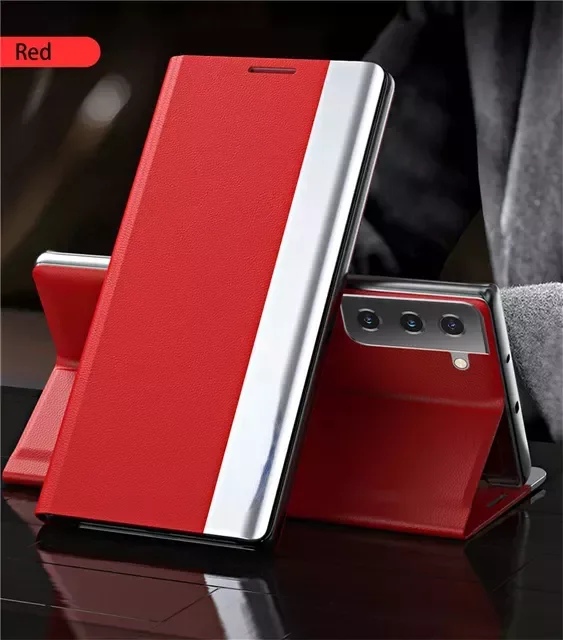 

Portable Case For Samsung Galaxy S7 Edge S8 S9 Plus S10 S20FE S21 S22 Ultra Luxury Wallet Stand Book Cover Phone Coque Bag-