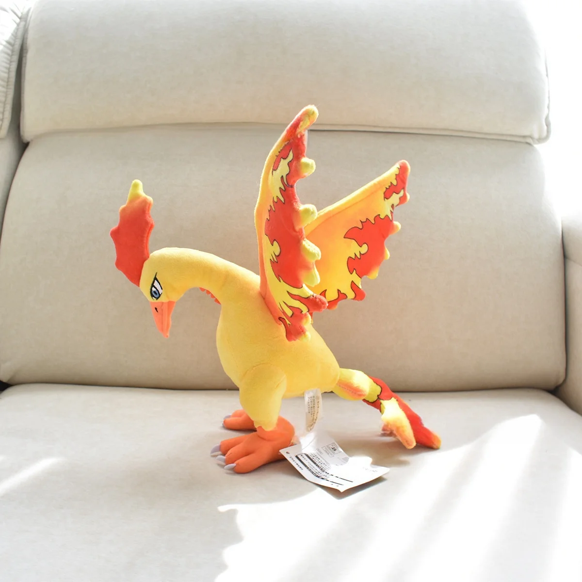 Плюшевая плюшевая кукла в стиле Ho-Oh с изображением покемона