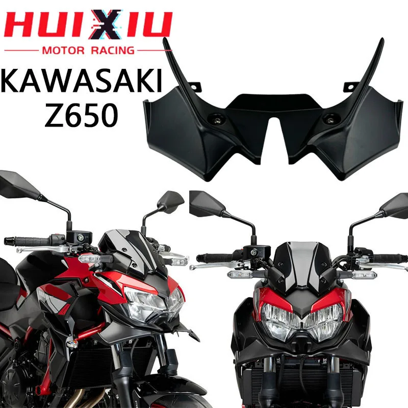 Pasuje do KAWASAKI Z650 21 22 23 24 motocykl sportowy dociskowy nagie przednie spojlery aerodynamiczny deflektor skrzydła Winglets