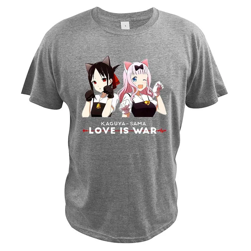 Футболка Kaguya Sama с аниме Love Is War японская романтическая комедия серия манга