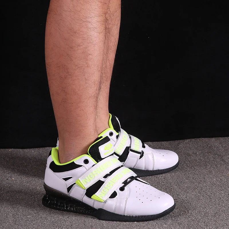 New Men's Professional Weightlifting Shoes Deep Squat Weightlifting Training Shoes Size 38-45