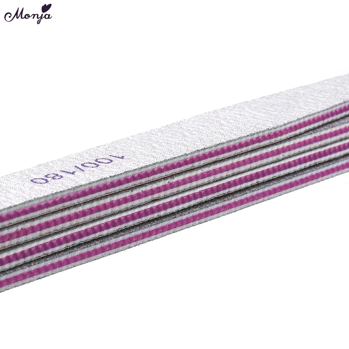 Monja 100/180 Grit Polishing Nail File Sanding Buffing Buffer Block Polish Removal Home DIY Manicure Tool | Красота и здоровье