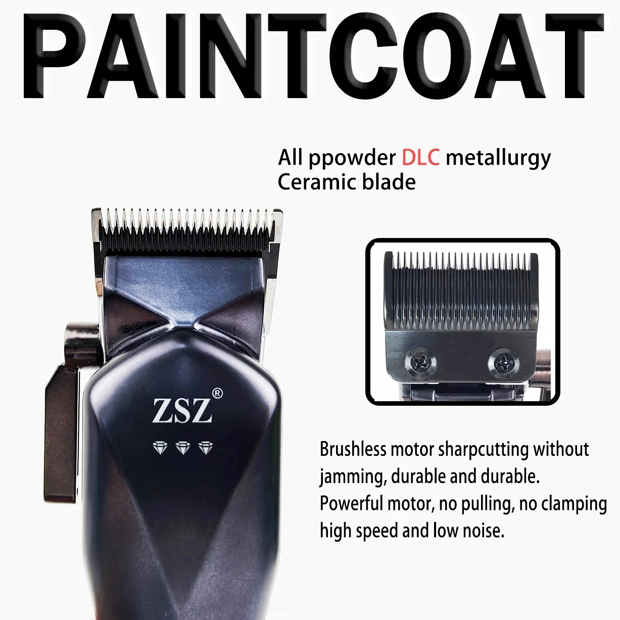Профессиональная электрическая машинка для стрижки волос ZSZ N35 высокоскоростной