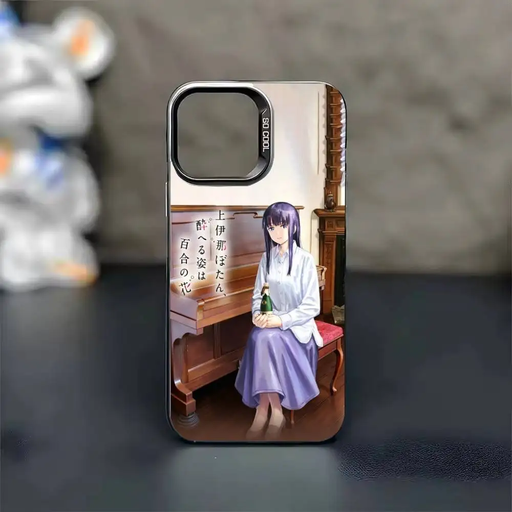 Фото Чехол для телефона B-Botan Kamiina Fully Blossoms When Drunk, цвет серебристый, для iPhone 17 16 15 14 13 12 11 Pro Max Plus №2