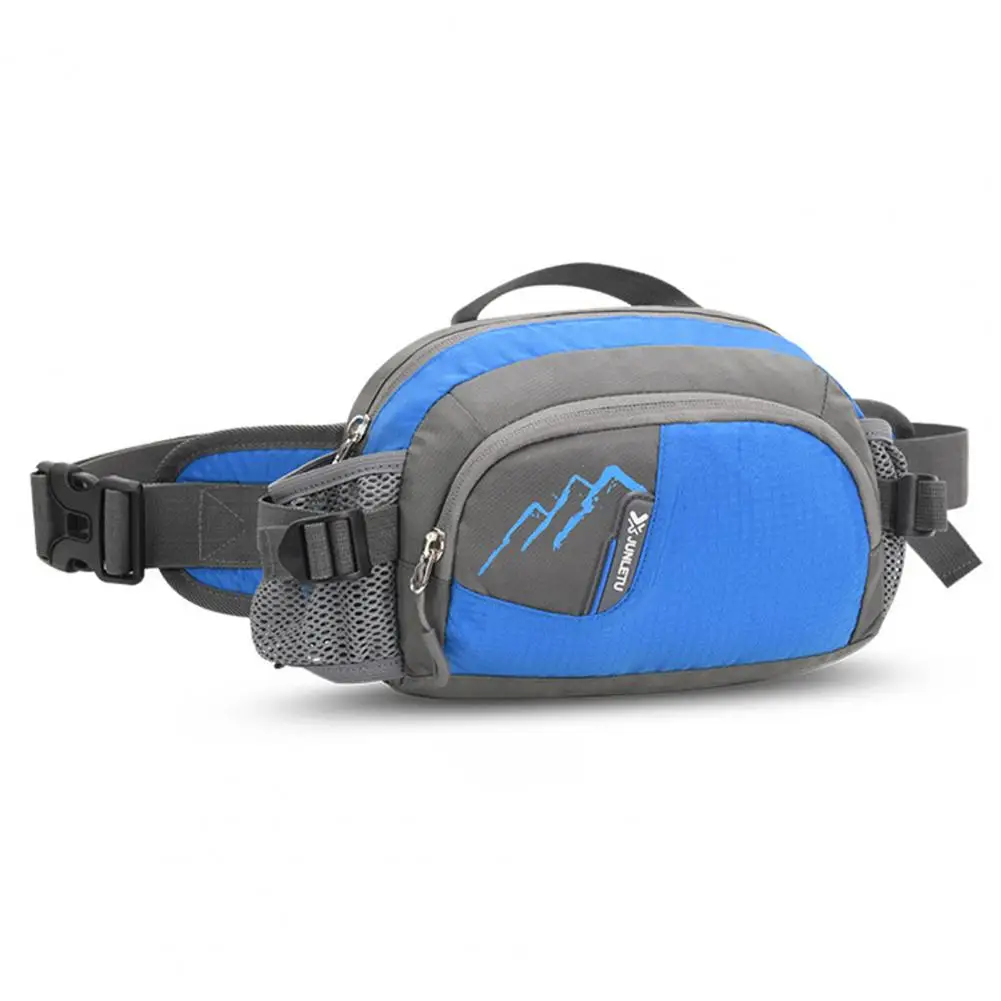 

Waistbag Side Pocket Nylon Anti-Scratch Anti-scratch Large Capacity Waist Pack Unisex Fanny Pack for Fitness