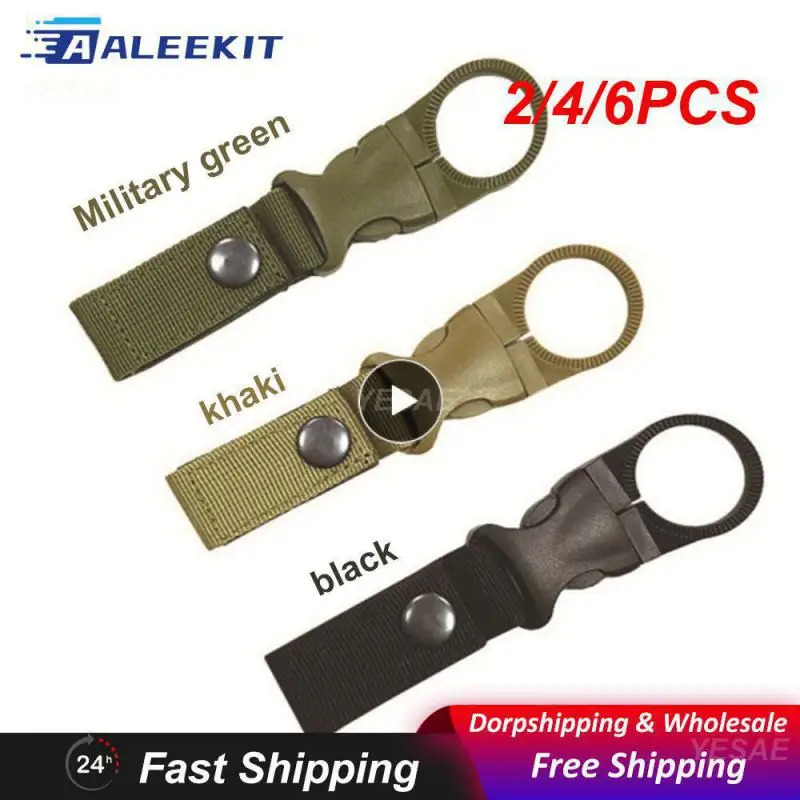 

2/4/6PCS Aquarius Belt Easy To Operate Multifunctional 23g 14.5cmx2.5cm Outdoor Tool Camping Belt Buckle Bright Color Durable