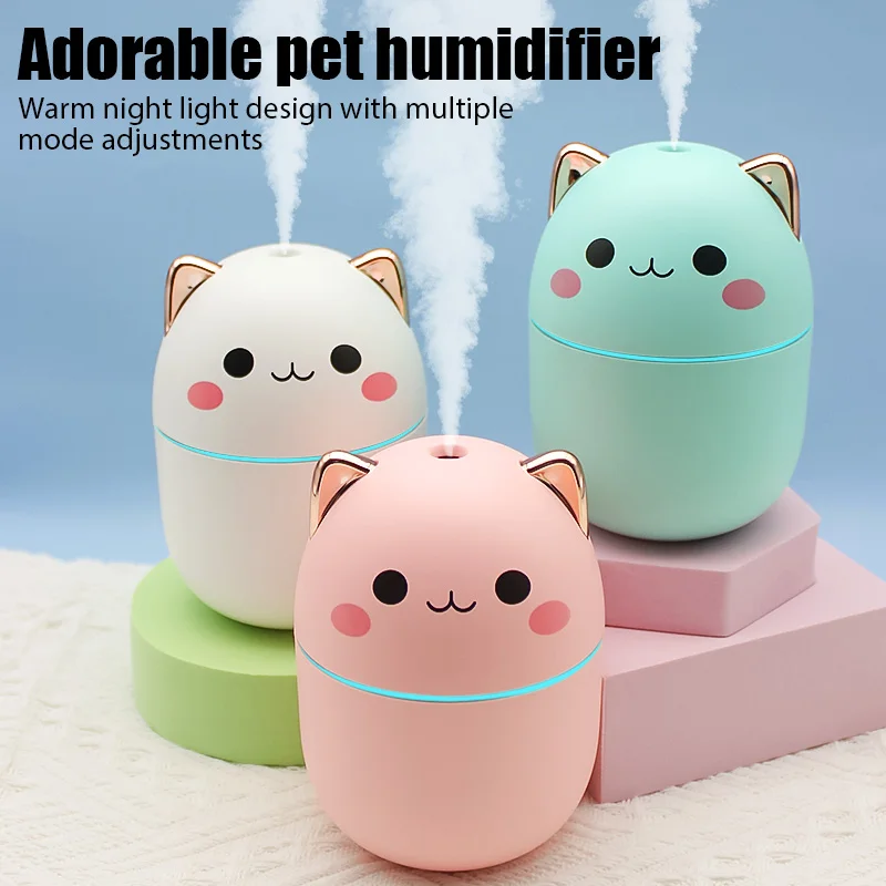 Diffuseur d'huile essentielle et d'arôme  humidificateur d'air Kawaii de 250ML  vaporisateur de