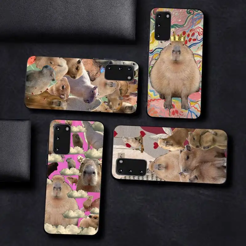 

Capybara Cute Animal Phone Case For Samsung Galaxy S 20lite S21 S21ULTRA s20 s20plus S21plus 20UlTRA