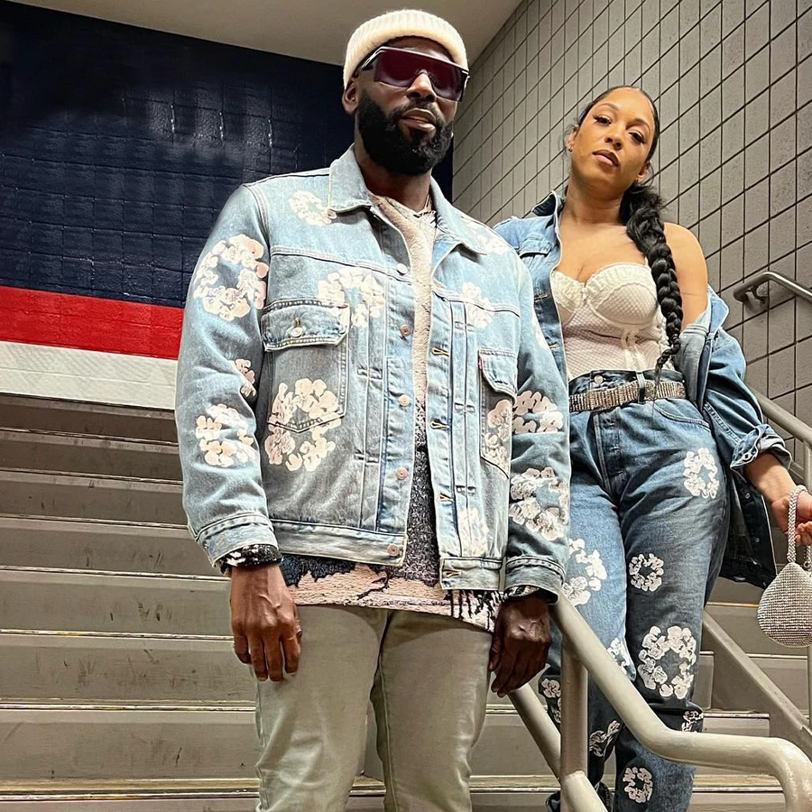 NIGO Мужская и женская весенне-осенняя винтажная хлопковая джинсовая куртка с