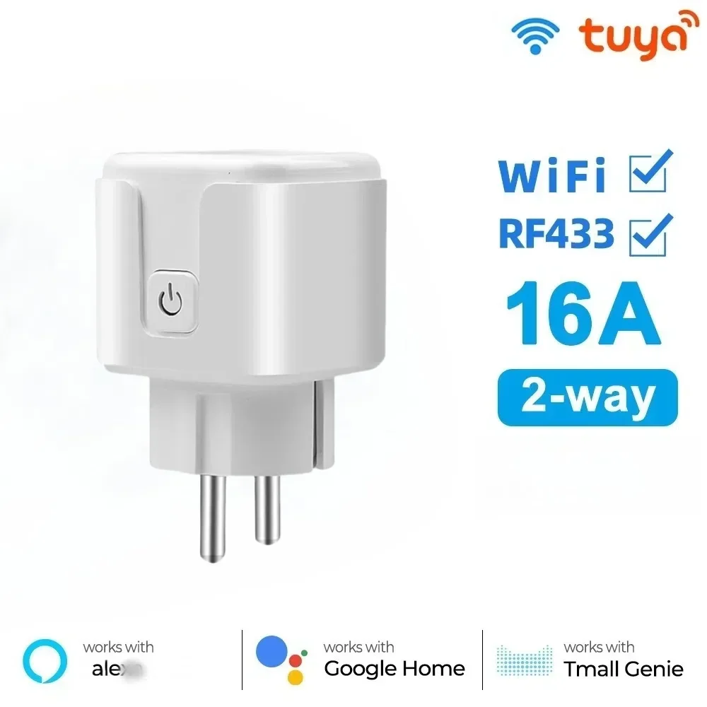 

Умная розетка kebidu WIFI + RF433