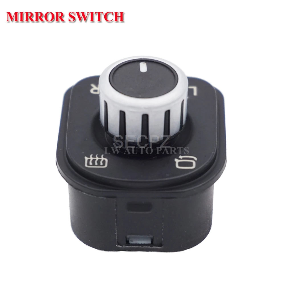 5ND959565A 5K0 959 565 OEM хромированный зеркальный Регулируемый переключатель для VW Passat B6