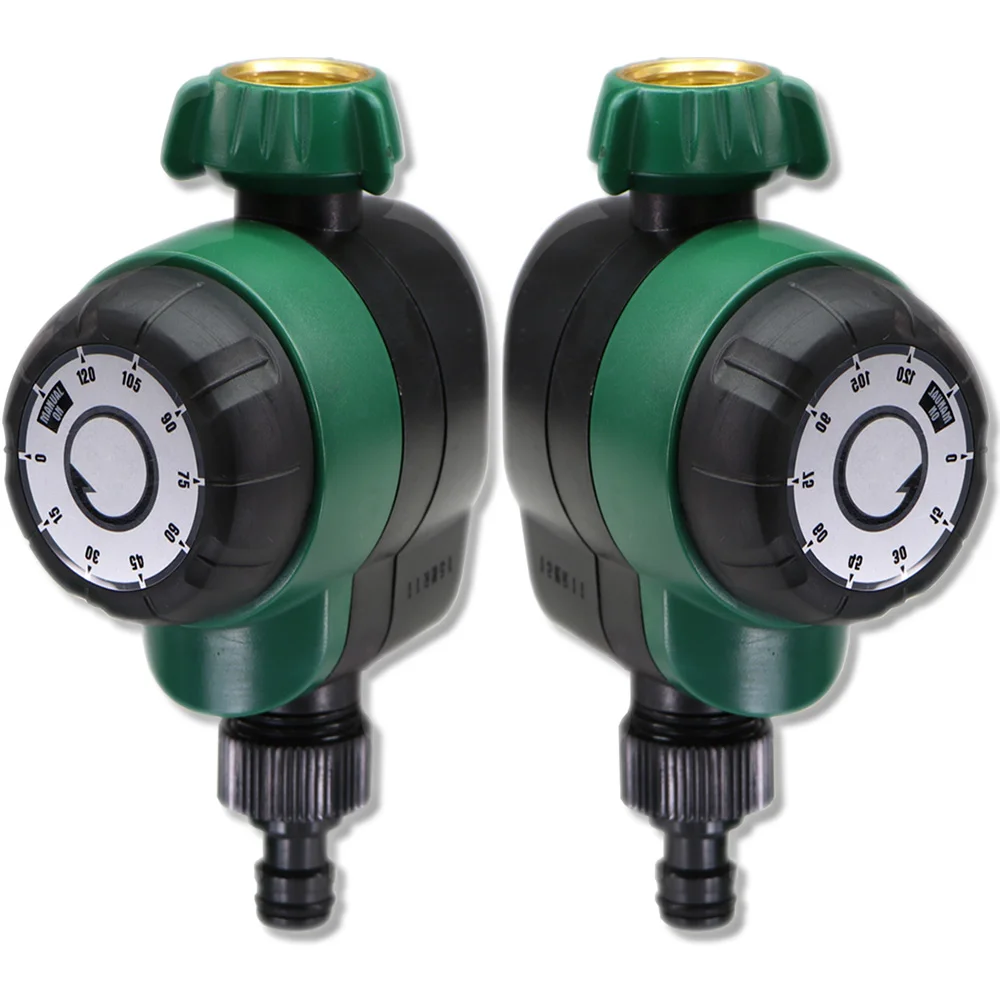 Таймер для полива сада, система 120 минут, со вкусом, США, 3/4 дюйма, NPT, механический ручной контроллер, электронная лампа
