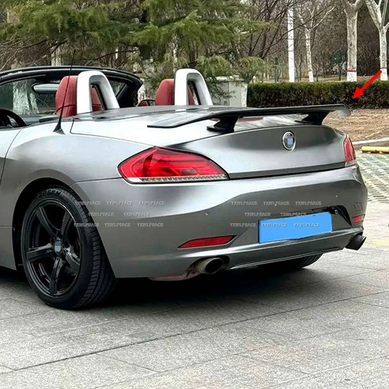 Для BMW Z4 E89 2009-2016 гг., ABS глянцевый черный и углеродное волокно, задний спойлер на багажник, автомобильные аксессуары (art.: 3920d47871ede) - 3920d47871ede