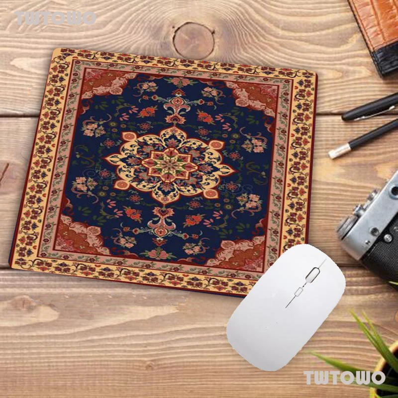 

MousePad Small Size Computer Desk Mat Cartoon Lovely Natural Rubber Kawaii Persian Carpet Home Office Decoration Keyboard Pad
