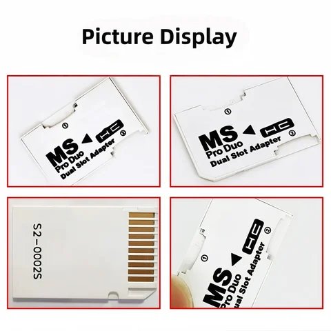 Адаптер карты памяти aotedata для PSP с двумя слотами 128/64/32 ГБ