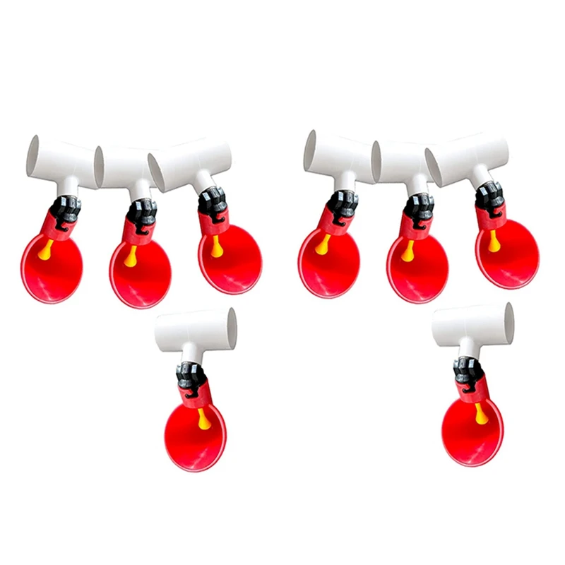 

8 шт., автоматические поилки для куриных уток, перепелов