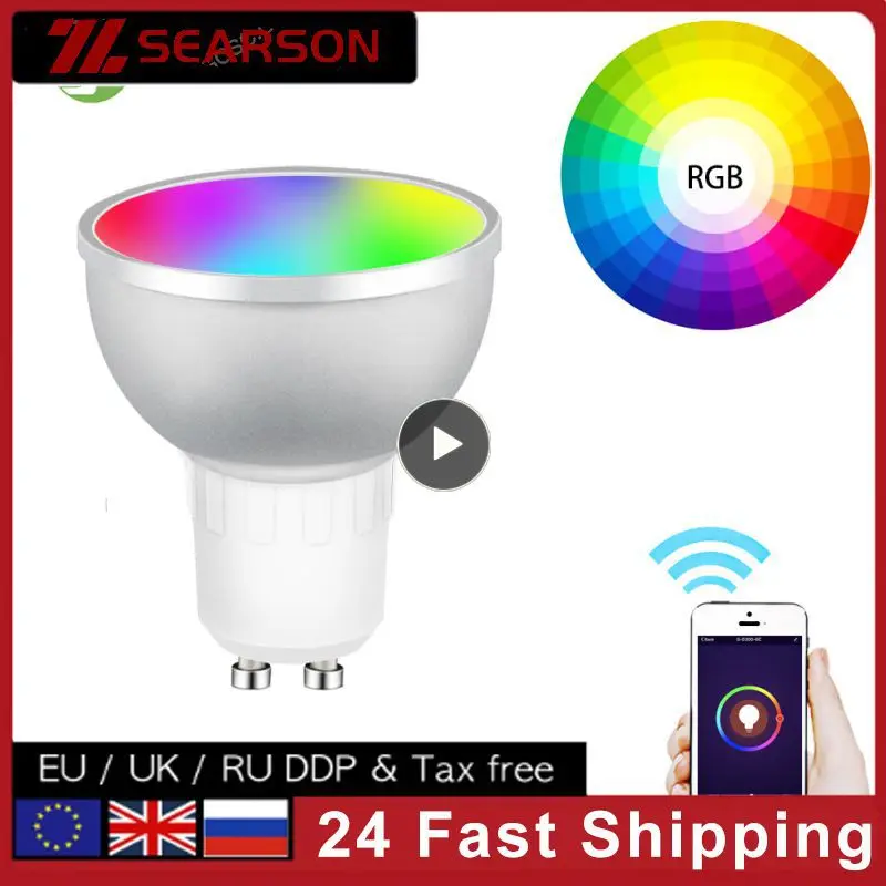 

Smart Home Led Lamp Rgbcw Zigbee 3.0 Smart Light Bulb Voice Control Tuya Smart Led Light Bulb 5w Work With Alexa Google Home