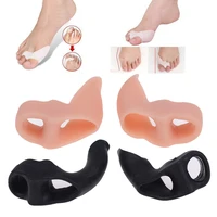 2pcs1pair gel foot care tool bunion corrector bone big toe protector hallux valgus straightener toe spreader pedicure