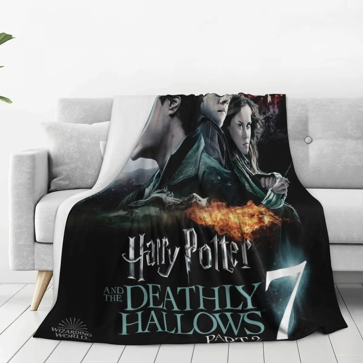 Теплые мягкие одеяла для кемпинга одеяло Дары смерти фланелевое покрывало с