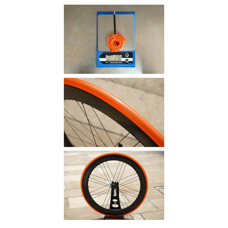 Сверхлегкая внутренняя труба велосипеда 700 X 18-32C шина для дорожного из ТПУ 700C 65 мм