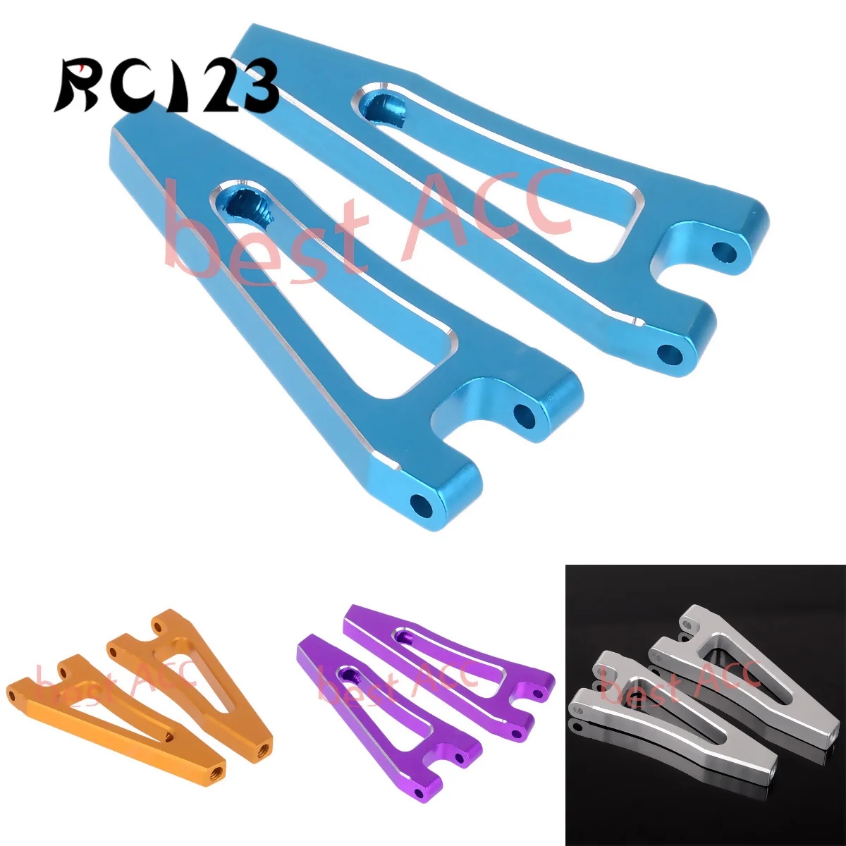 1:10 передний верхний рычаг 06039B/06051 обновление 166018 для радиоуправляемого автомобиля 1/10 HSP Redcat Himoto Новый ENRON