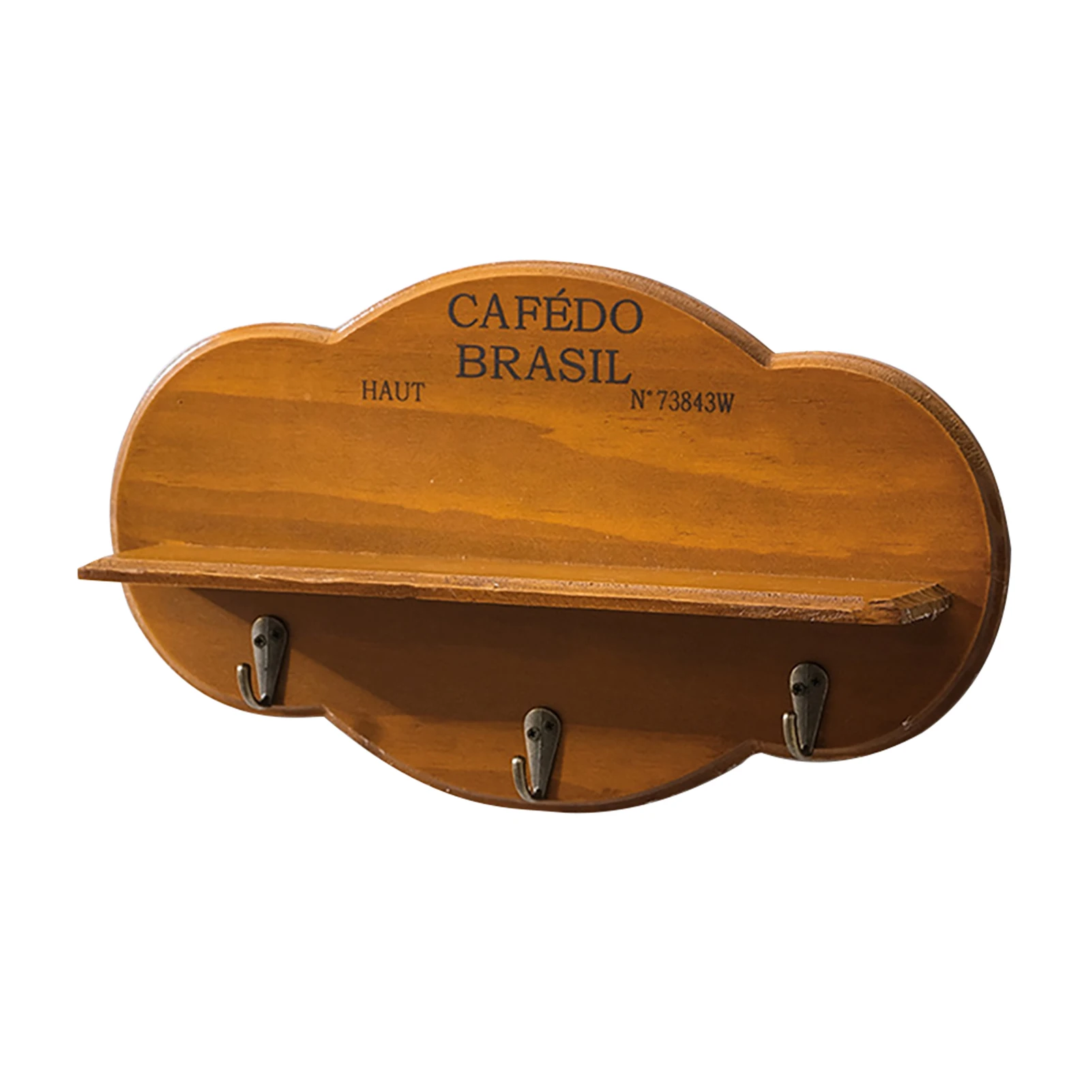 

Office Kids Room Wall Hanging Baby Infant Cloud Shape Umbrella With Hooks Floating Shelf Home Decor Bedroom Kitchen Nursery Keys