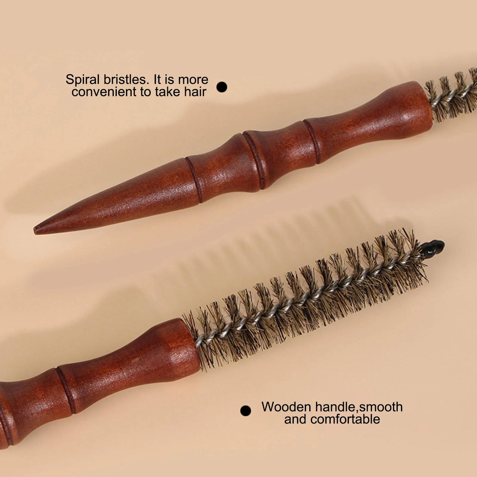 Маленькая круглая щетка для волос мини-круглая расческа салона парикмахерская