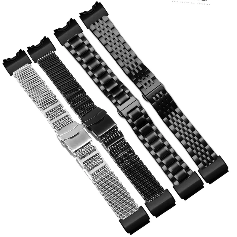 

Modified Fine Steel Watchband Suitable For G-Shock GWG-1000GB StainlessSteel Metal Men's Watch Chain