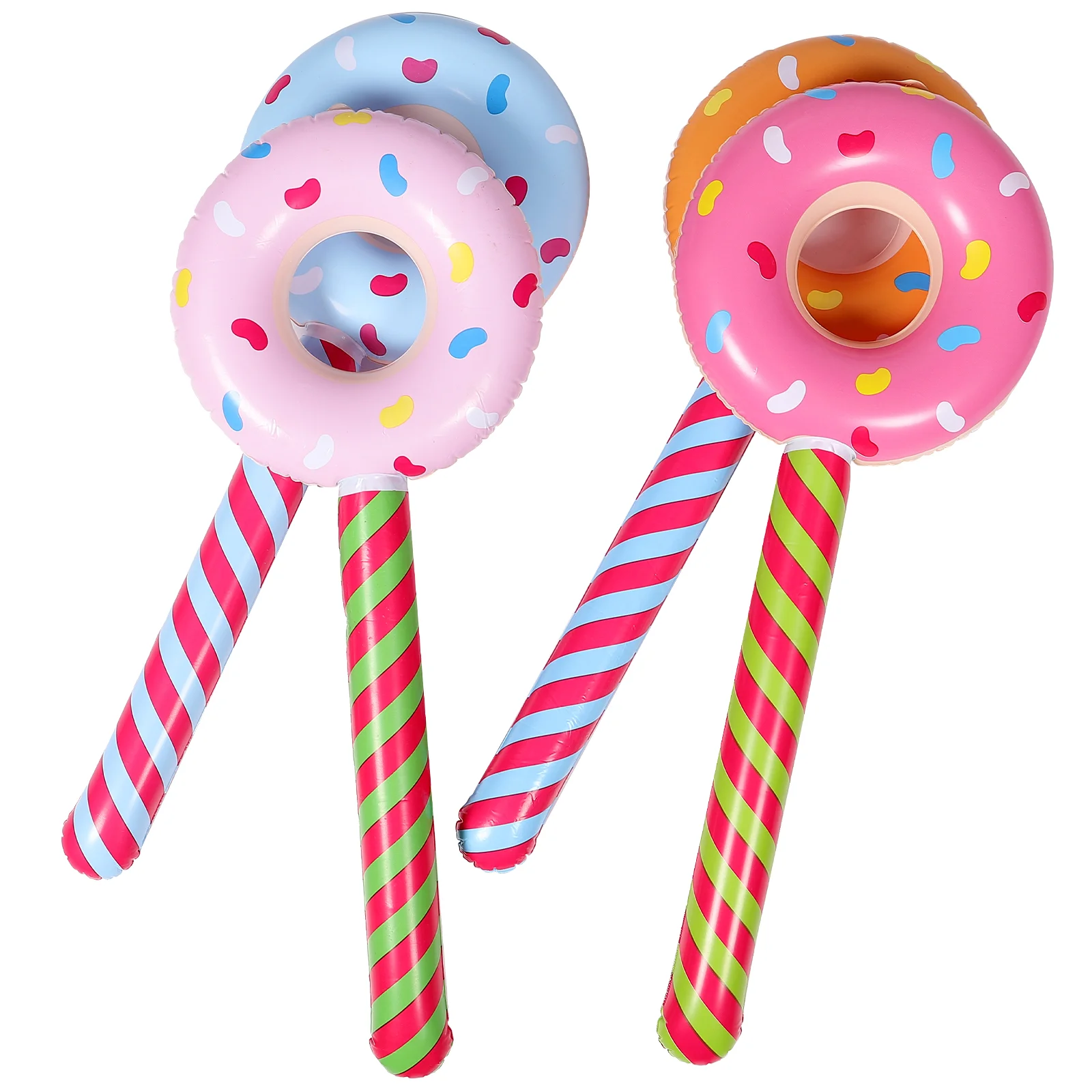 

Party Inflatable Donut Lollipop Candy Pool Birthday Balloons Decorations Supplies Floats Props Lollipops Dessert Blow Up Balloon
