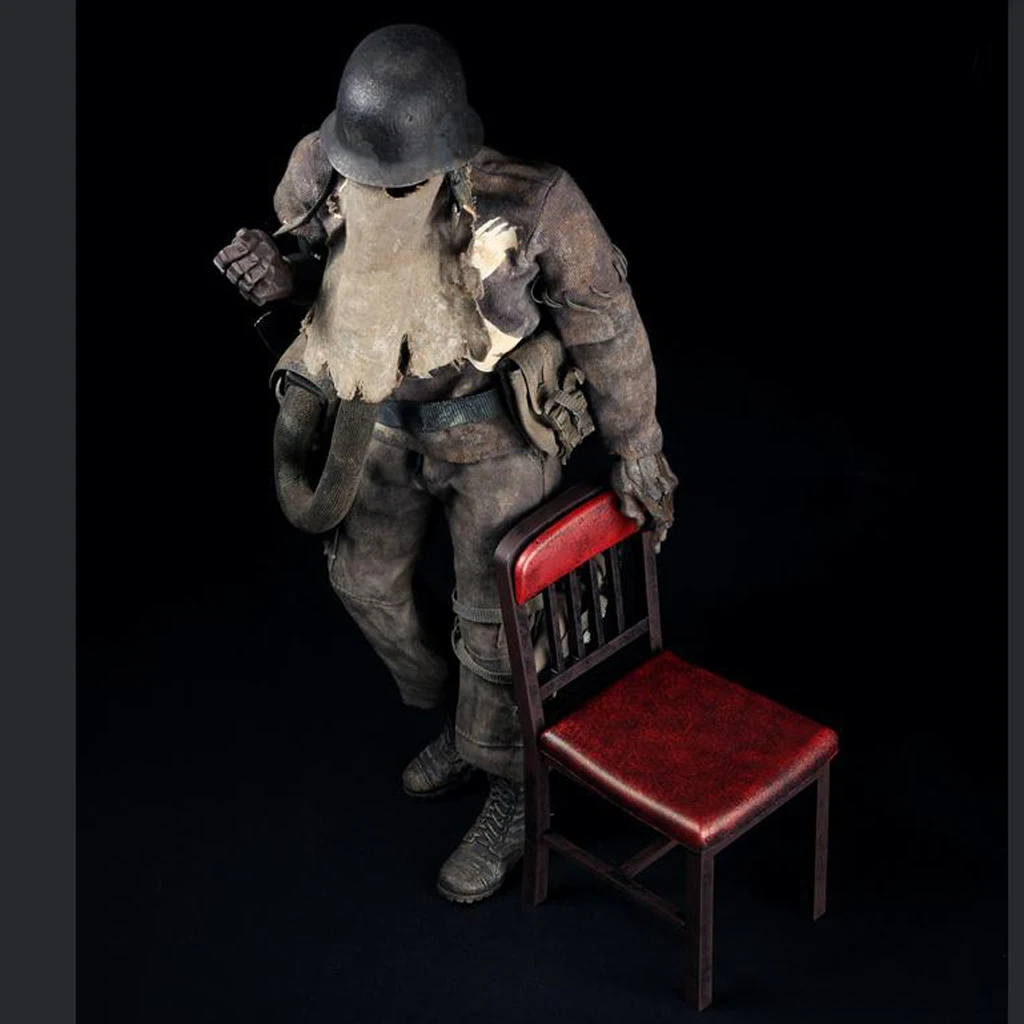 Plastic Metallic-colored Chairs Models for 1/6 Scale Action Figure | Furniture Toys